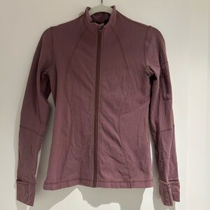 Lululemon Athletica Pink Sweatshirt with Standing Collar